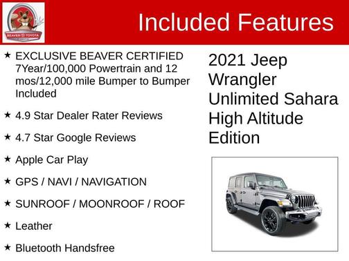 2021 Jeep Wrangler Unlimited Sahara