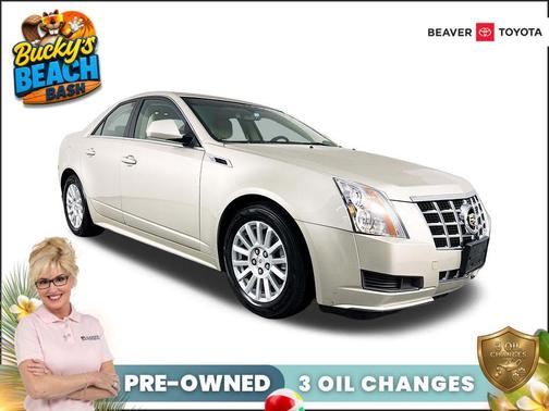 Silver Coast Metallic 2013 Cadillac CTS Luxury