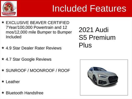 2021 Audi S5 3.0T Premium Plus