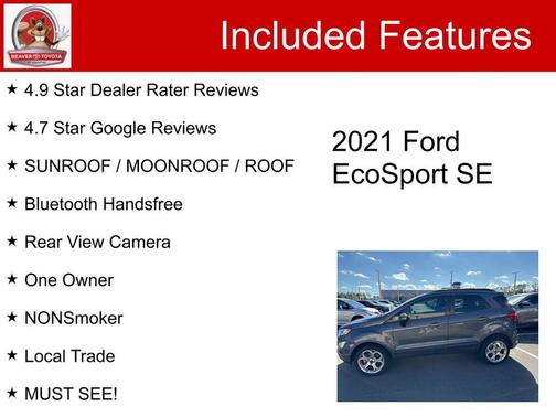 2021 Ford EcoSport SE