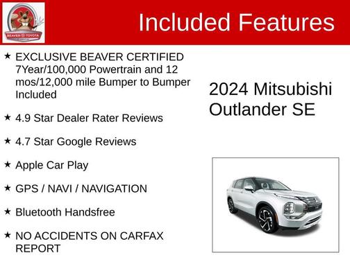 2024 Mitsubishi Outlander SE 2.5 2WD
