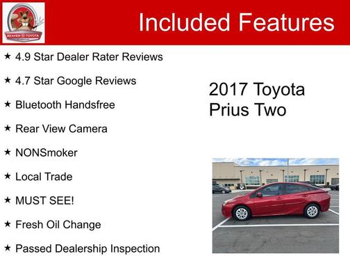2017 Toyota Prius Two