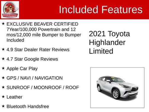 2021 Toyota Highlander Platinum