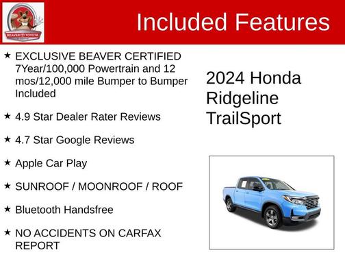 2024 Honda Ridgeline TrailSport