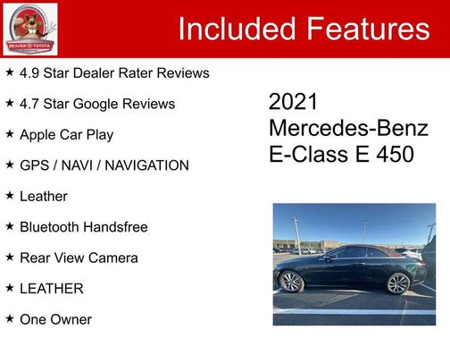 Emerald Green Metallic 2021 Mercedes-Benz E-Class E 450