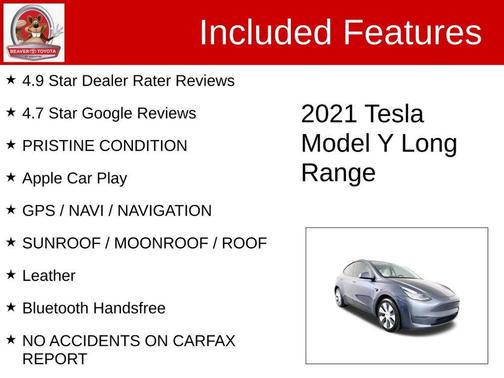2021 Tesla Model Y Long Range Dual Motor All-Wheel Drive