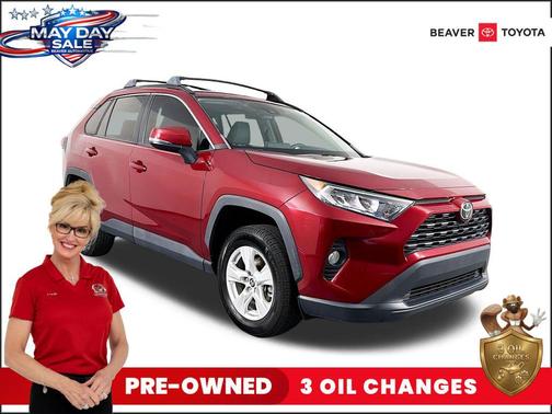 Ruby Flare Pearl 2021 Toyota RAV4 XLE