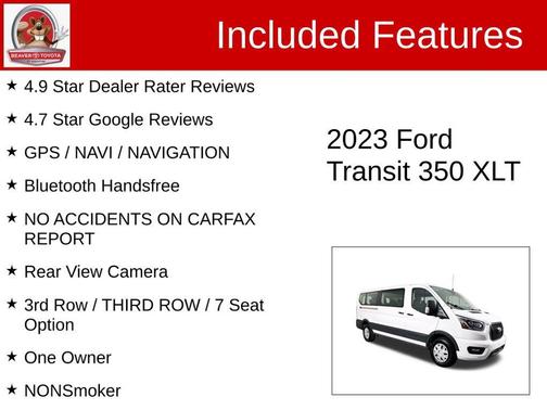2023 Ford Transit-350 XLT