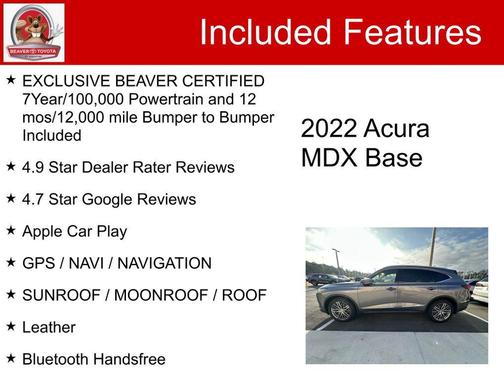 2022 Acura MDX Advance Package