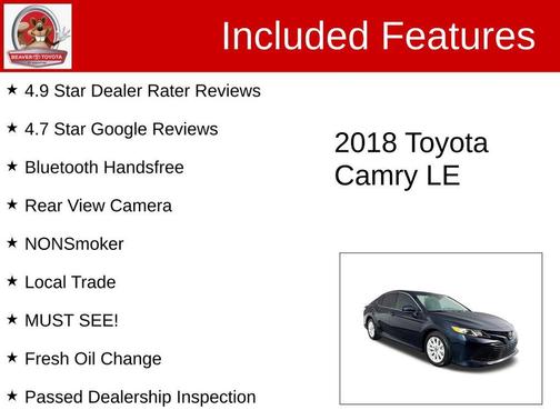 2018 Toyota Camry LE