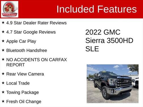 2022 GMC Sierra 3500 SLE
