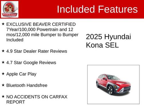2025 Hyundai KONA SEL