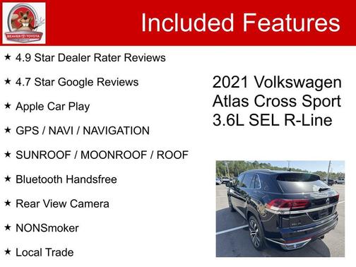 2021 Volkswagen Atlas Cross Sport 3.6L V6 SEL R-Line