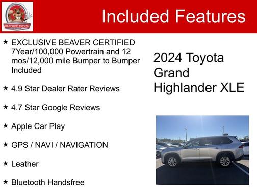 2024 Toyota Grand Highlander XLE