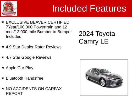 2024 Toyota Camry LE