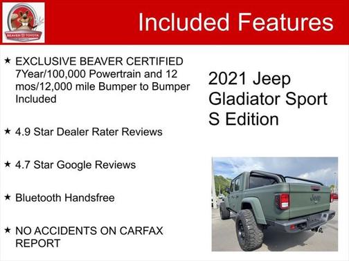 2021 Jeep Gladiator Sport S