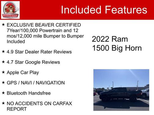 2022 RAM 1500 Big Horn/Lone Star