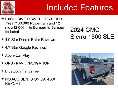 2024 GMC Sierra 1500 SLE