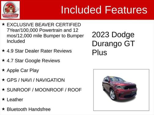 2023 Dodge Durango GT Plus