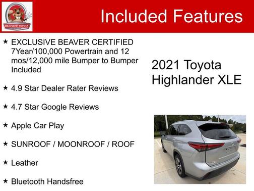 2021 Toyota Highlander XLE