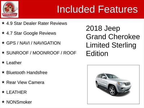 2018 Jeep Grand Cherokee Sterling Edition