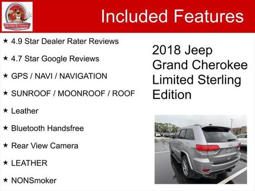 2018 Jeep Grand Cherokee Sterling Edition