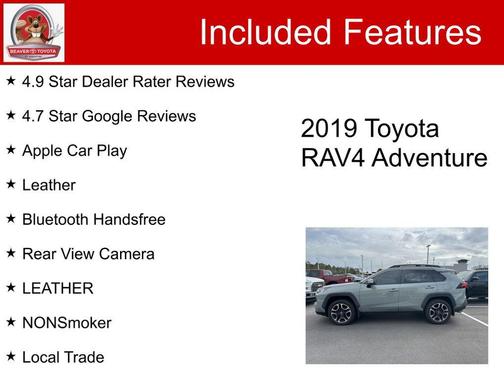 2019 Toyota RAV4 Adventure