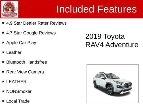 2019 Toyota RAV4 Adventure
