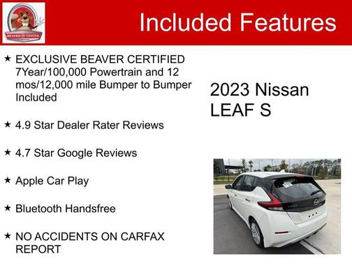 2023 Nissan Leaf S 40 kWh