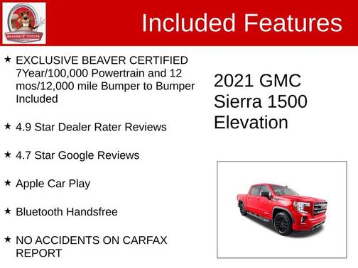 2021 GMC Sierra 1500 Elevation