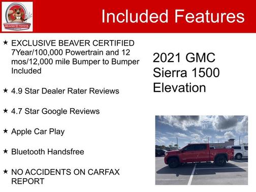2021 GMC Sierra 1500 Elevation