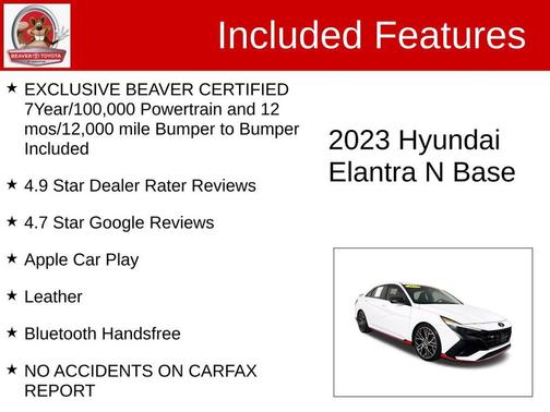 2023 Hyundai ELANTRA N Base