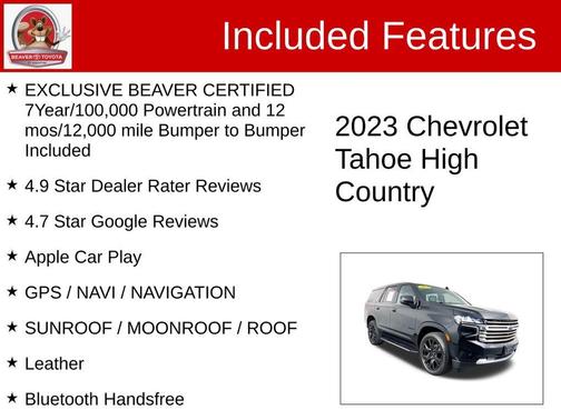 2023 Chevrolet Tahoe 4WD High Country