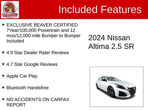 2024 Nissan Altima SR FWD