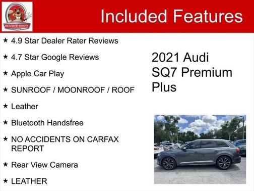 2021 Audi SQ7 4.0T Premium Plus
