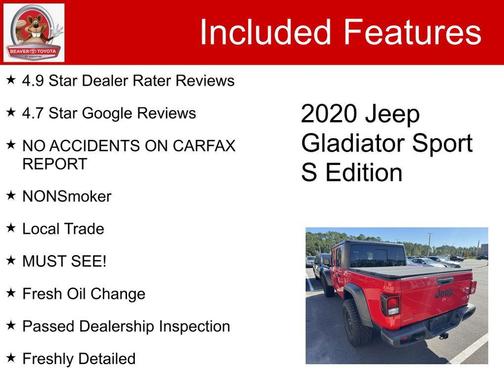 2020 Jeep Gladiator Sport S