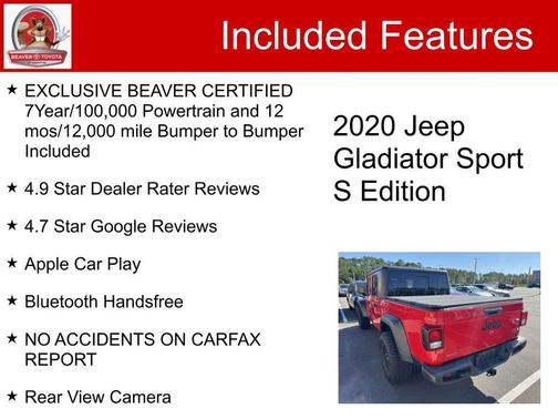 2020 Jeep Gladiator Sport S