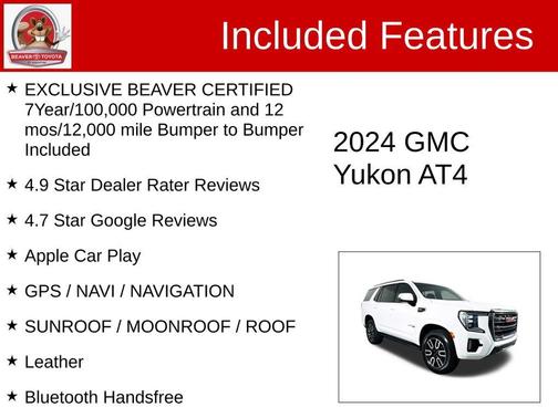 2024 GMC Yukon 4WD AT4