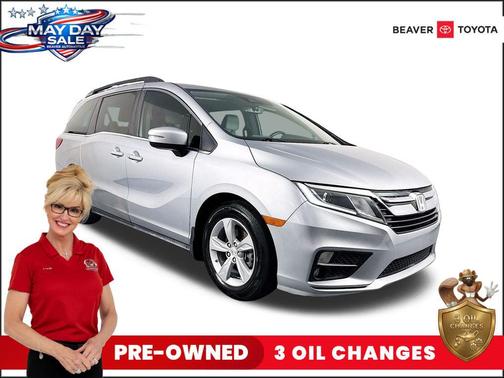 Lunar Silver Metallic 2018 Honda Odyssey EX-L