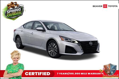 Brilliant Silver Metallic 2024 Nissan Altima 2.5 SV