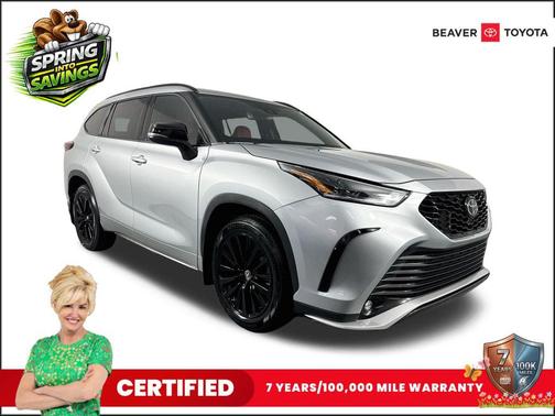 Celestial Silver Metallic 2023 Toyota Highlander XSE