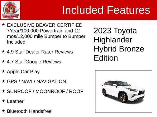2023 Toyota Highlander Hybrid XLE
