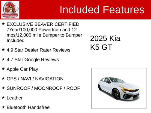 2025 Kia K5 GT