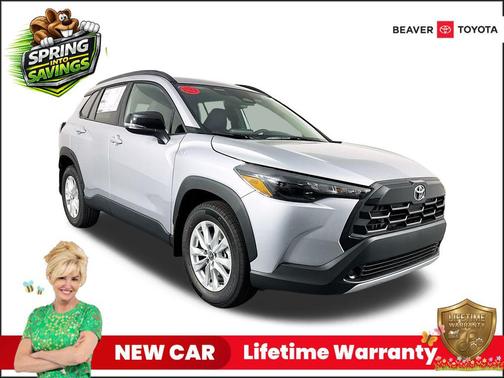 Sonic Silver 2026 Toyota Corolla Cross LE