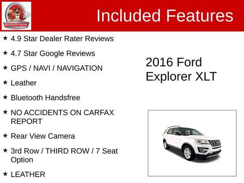 2016 Ford Explorer XLT
