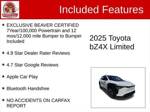 2025 Toyota bZ4X Limited