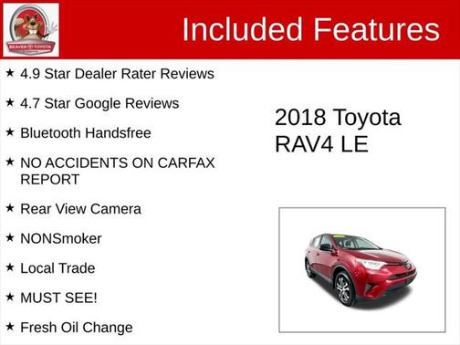 2018 Toyota RAV4 LE