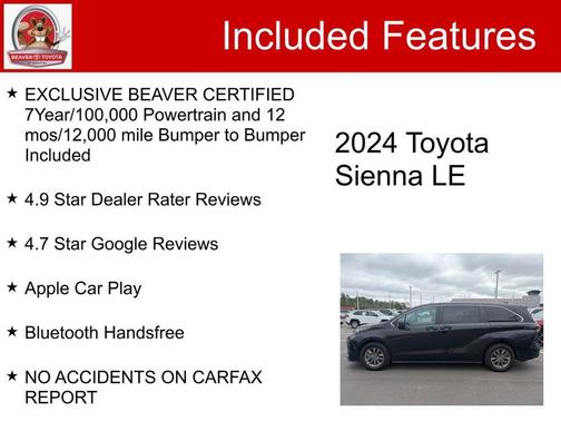 2024 Toyota Sienna LE