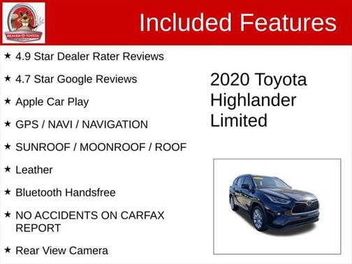 2020 Toyota Highlander Limited