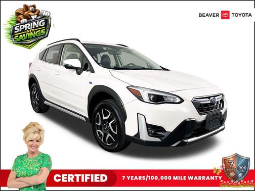 Crystal White Pearl 2023 Subaru Crosstrek Hybrid Base